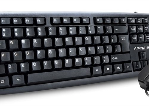 Genius Apedra KM-520 billentyűzet + egér USB, vezetékes