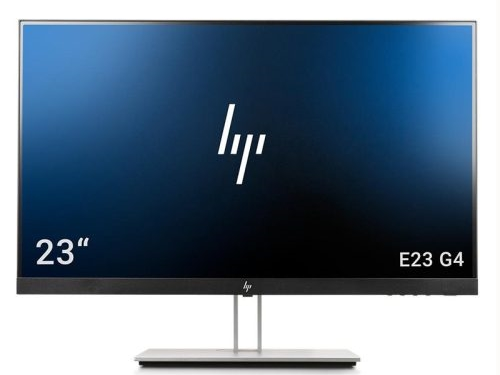 23" TFT HP E23 G4 Fekete/ezüst