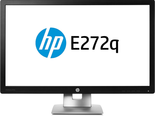 27" TFT HP EliteDisplay E272Q Fekete "A-"