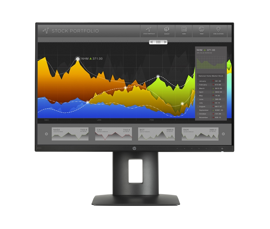 24" TFT HP Z24N Fekete "B"